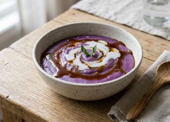 Resep Bubur Sumsum Ubi Ungu Manis Legit dan Lembut dengan Gula Merah