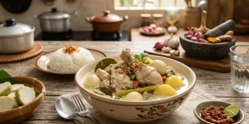 Resep Opor Ayam Putih Kental yang Gurih dan Bumbu Meresap Spesial