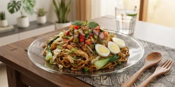 Resep Mie Goreng Sambal Dabu Pedas Segar dan Tips Menyajikan yang Menarik