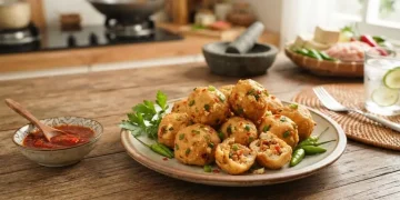 Resep Bola-Bola Tahu Isi Ayam Pedas untuk Camilan Keluarga yang Enak