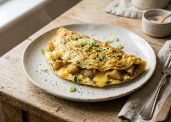 Resep Telur Dadar Kentang dan Keju yang Gurih serta Mengenyangkan