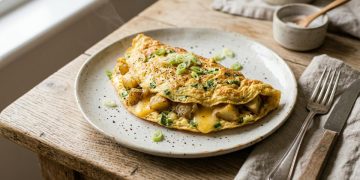 Resep Telur Dadar Kentang dan Keju yang Gurih serta Mengenyangkan
