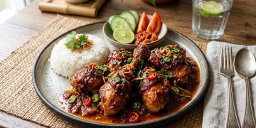 Resep Ayam Goreng Bumbu Rujak dengan Rasa Gurih Pedas dan Rempah yang Kaya