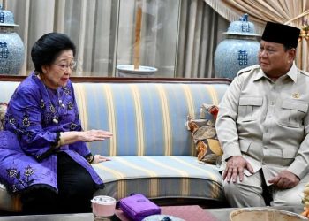 Prabowo dan Megawati Berkumpul Sampaikan Duka atas Wafatnya Guruh Soekarnoputra