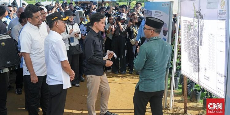 Huntap untuk Penyintas Banjir di Tapsel Segera Dibangun menurut Gibran