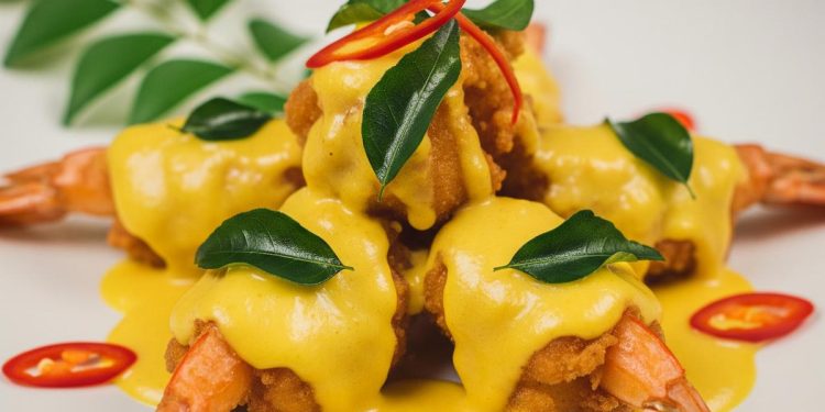 Resep Udang dengan Saus Telur Asin yang Gurih untuk Lauk Makan Keluarga