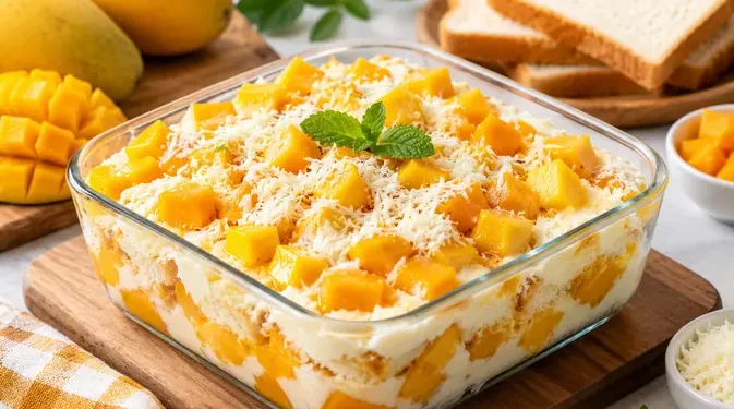 Resep Roti Tawar Mangga yang Manis Segar dan Mudah Dibuat di Rumah