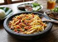 Membuat Sambal Pencit Mangga Muda Segar, Manis, Pedas, dan Asam
