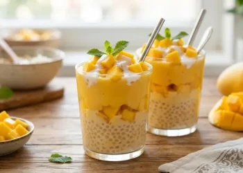 Resep Mango Sago Tanpa Susu Evaporasi yang Creamy dan Segar
