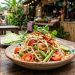 Resep Segar dan Pedas Salad Pepaya Muda Gaya Thailand
