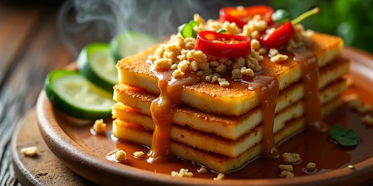 Resep Tahu Susun Telur Dengan Bumbu Kacang Enak dan Gurih