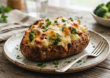 Resep Kentang Brokoli Panggang Creamy dan Praktis