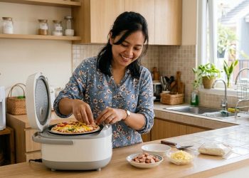 Resep Pizza Magic Com Empuk dan Lezat Tanpa Oven yang Anti Gagal