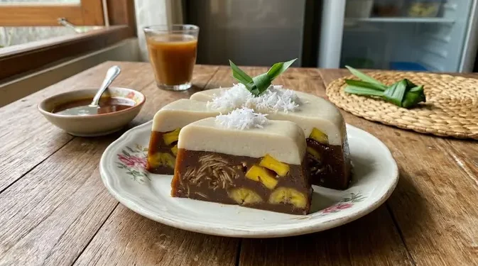 Resep Puding Santan Gula Merah Gurih dan Manis untuk Hidangan Penutup