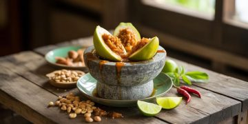 Resep Rujak Kedondong Geprek Segar dan Lezat yang Bikin Ketagihan