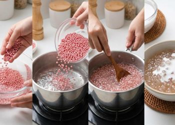 Cara Membuat Bubur Mutiara yang Kenyal dan Tidak Menggumpal
