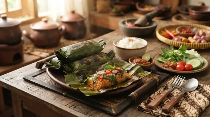 Resep Pepes Oncom Kemangi Pedas Harum Lauk Sederhana Penuh Cita Rasa