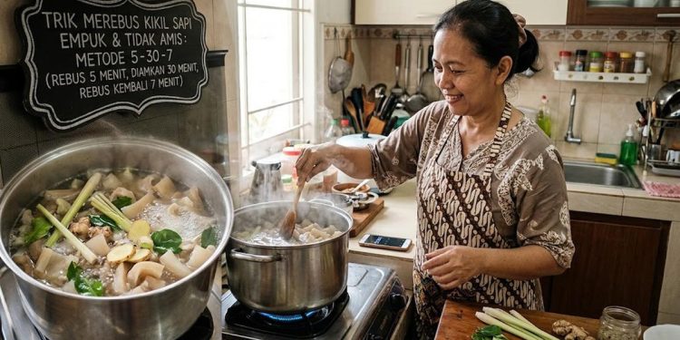 9 Trik Merebus Kikil Sapi Cepat Empuk dan Bebas Bau Amis dengan Takaran Rempah Daun Jeruk