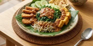Resep Pecel Tahu Tempe Pedas Gurih dan Menggugah Selera