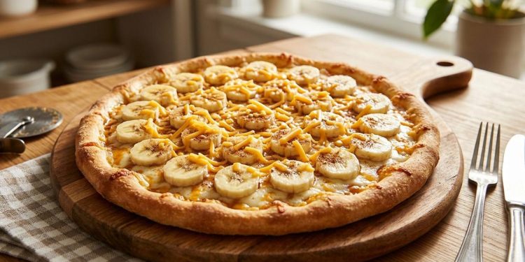 Resep Pizza Pisang Keju Teflon Lumer Praktis dan Mudah Dibuat