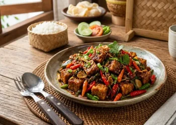 Resep Tempe Mercon Pedas dengan Bumbu Berlimpah yang Keren dan Menggugah Selera