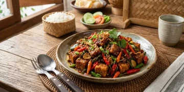 Resep Tempe Mercon Pedas dengan Bumbu Berlimpah yang Keren dan Menggugah Selera