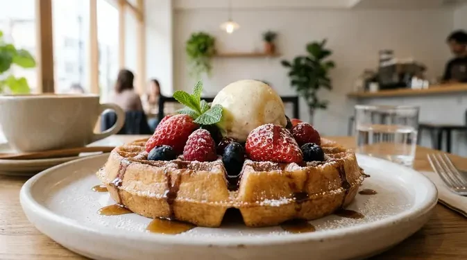 Resep Waffle Renyah dan Lembut Kafe yang Bisa Dicoba di Rumah