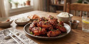 Resep Sayap Ayam Korea Tanpa Oven, Renyah dan Gurih dengan Saus Pedas Manis