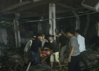 Ledakan di Pasar Cimanggis Ciputat, delapan warga mengalami luka-luka