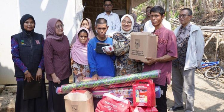 Keluarga di Buayan Dibantu Membangun Rumah Setelah Kebakaran