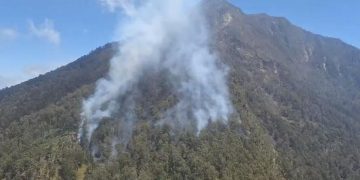 Kebakaran Kembali Terjadi di Gunung Arjuno