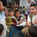 Momen Seskab Teddy Kunjungi Sekolah Rakyat di Cikarang